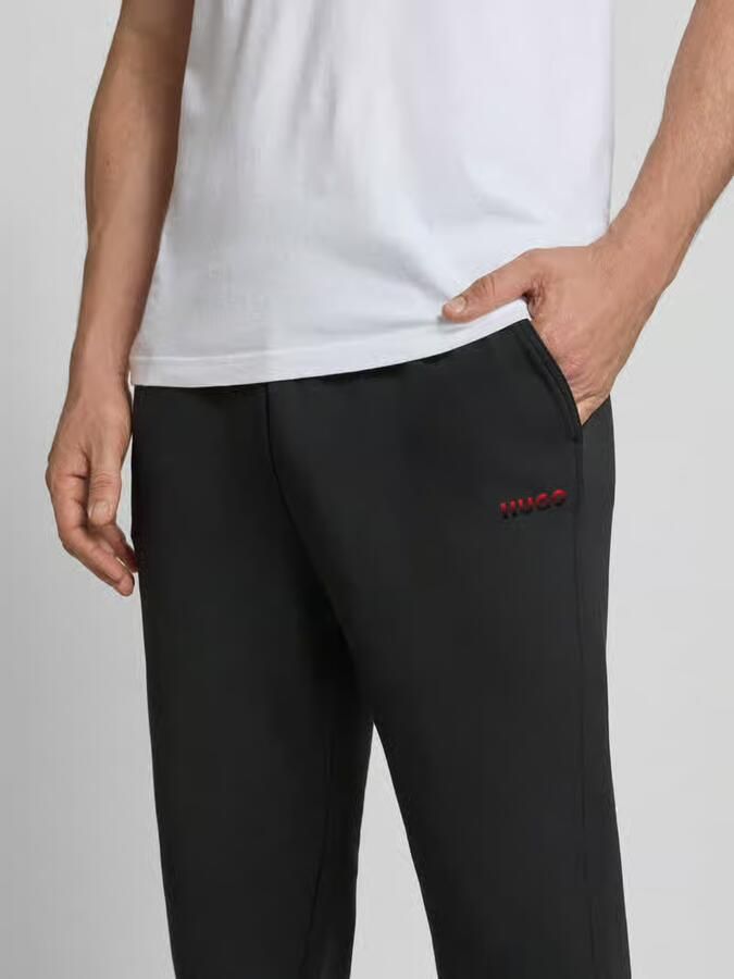 HUGO Relaxed fit sweatbroek van katoenmix model 'ATLAS' - Foto 2