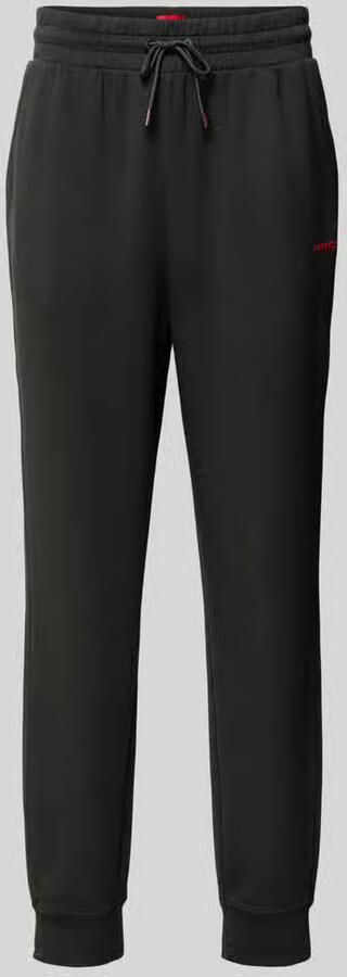HUGO Relaxed fit sweatbroek van katoenmix model 'ATLAS'