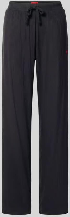 HUGO relaxed fit sweatbroek van modalmix model ' HEART'
