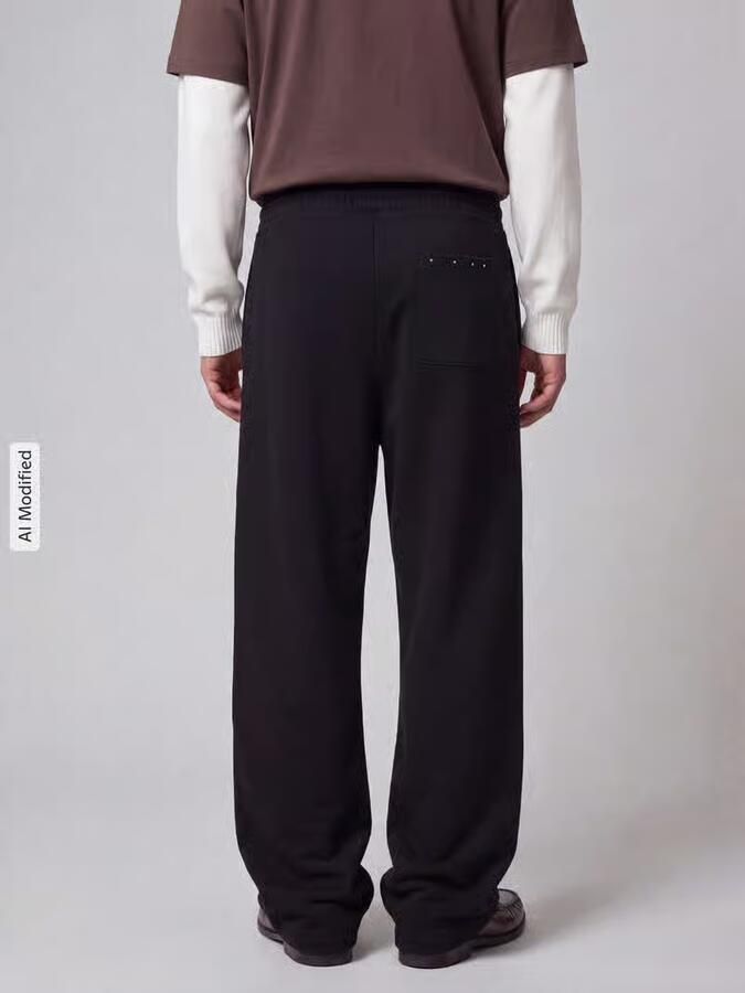 HUGO relaxed fit sweatbroek van puur katoen model 'Devropant'