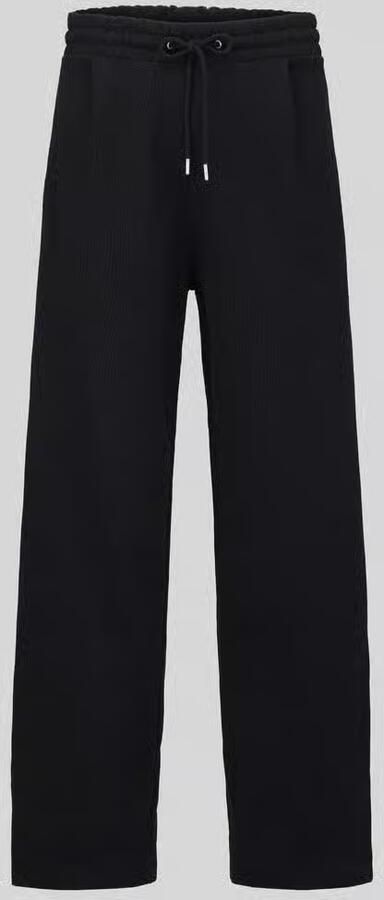 HUGO relaxed fit sweatbroek van puur katoen model 'Devropant' - Foto 3