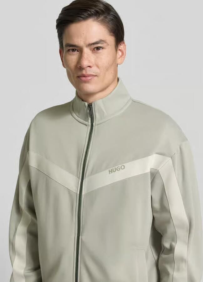 HUGO relaxed fit sweatjack met katoen model 'DARTI'