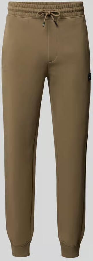 HUGO Relaxed fit sweatpants met labelbadge - Foto 2