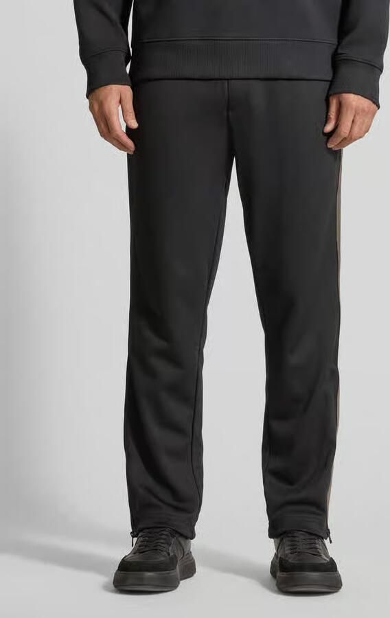 HUGO Relaxed fit joggingbroek met galonstrepen model 'DOLOS' - Foto 2