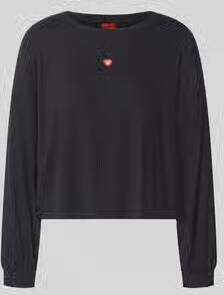 HUGO relaxed fit sweatshirt van modalmix model ' HEART'