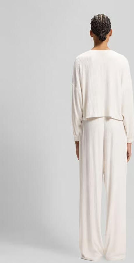 HUGO relaxed fit sweatshirt van modalmix model ' HEART' - Foto 2