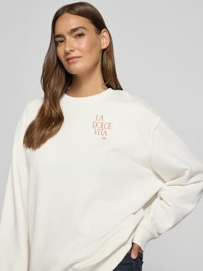 HUGO relaxed fit sweatshirt van puur katoen model 'CLASSIC CREW_9'