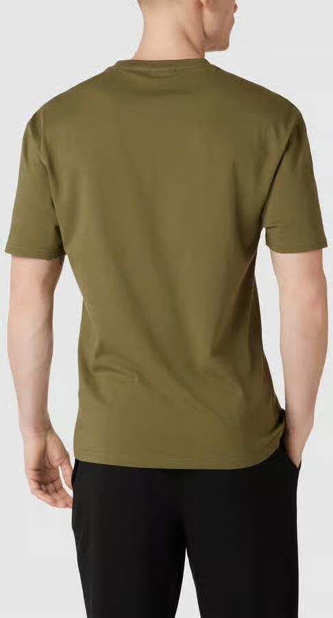 Hugo Boss Heren Stijlvolle Biologisch Katoenen T-shirt Green Heren