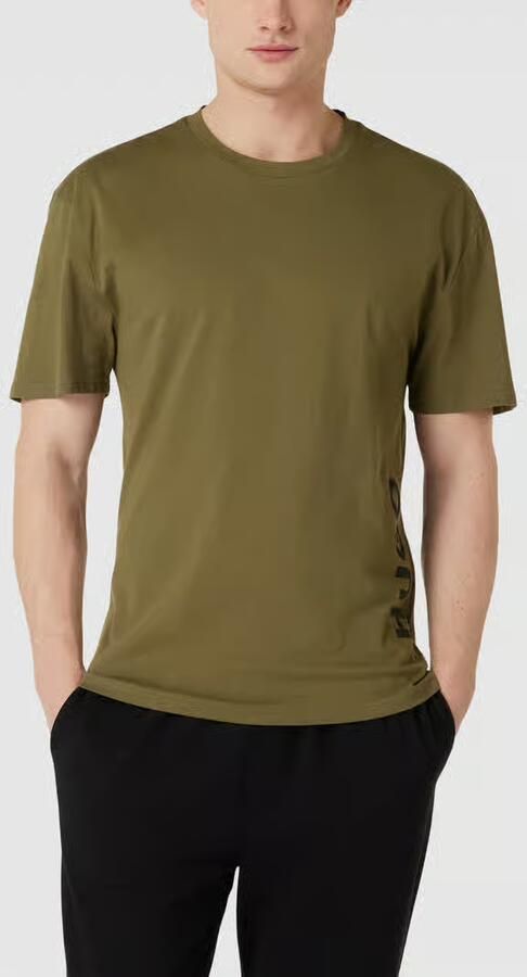 Hugo Boss Heren Stijlvolle Biologisch Katoenen T-shirt Green Heren - Foto 2
