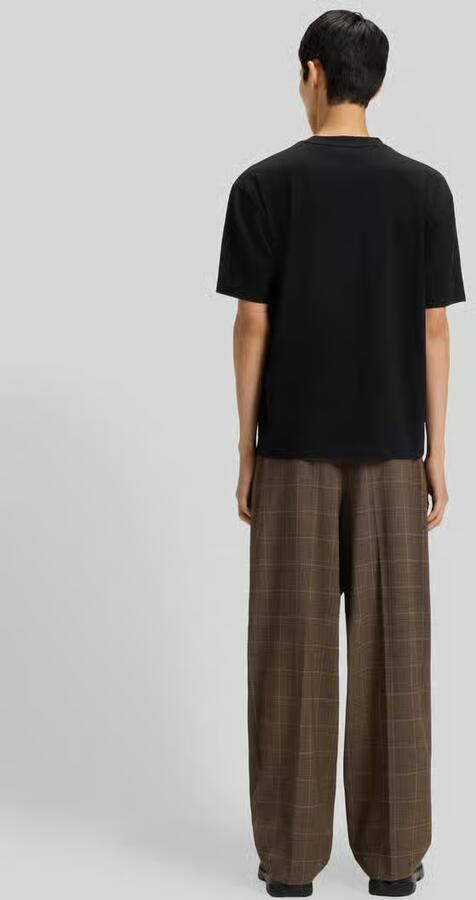 HUGO Relaxed fit T-shirt van katoenjersey model 'DIVIS'