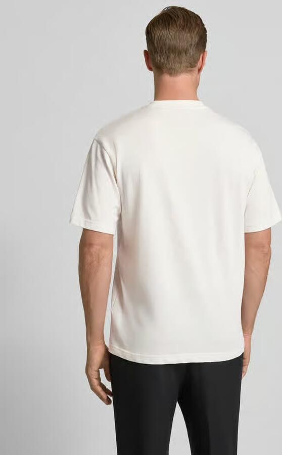 HUGO Relaxed fit T-shirt van katoenjersey model 'DIVIS' - Foto 2