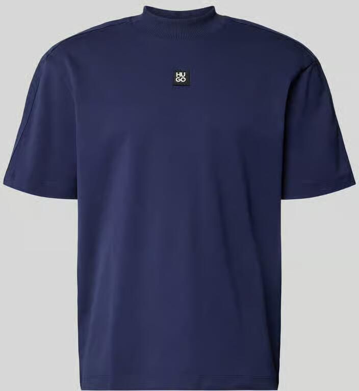 HUGO Relaxed fit T-shirt van puur katoen model 'DANOVOTI'