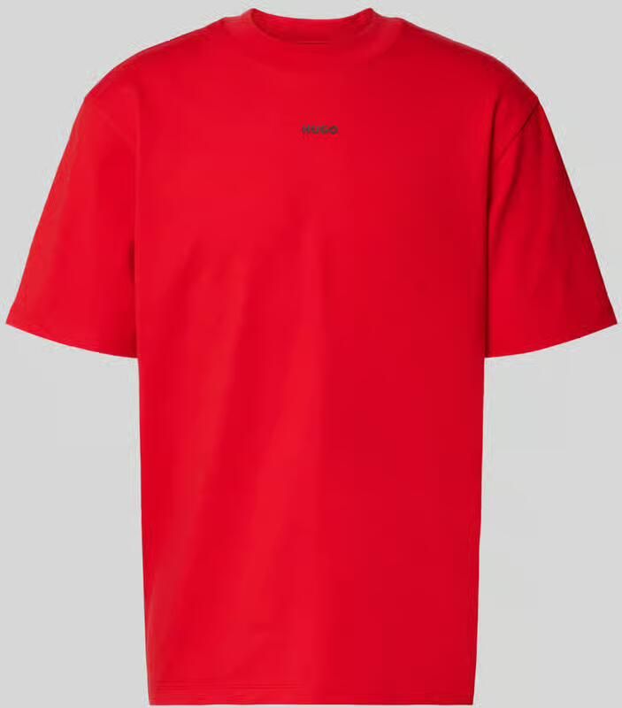 HUGO Relaxed fit T-shirt van puur katoen model 'DAPOLINO'