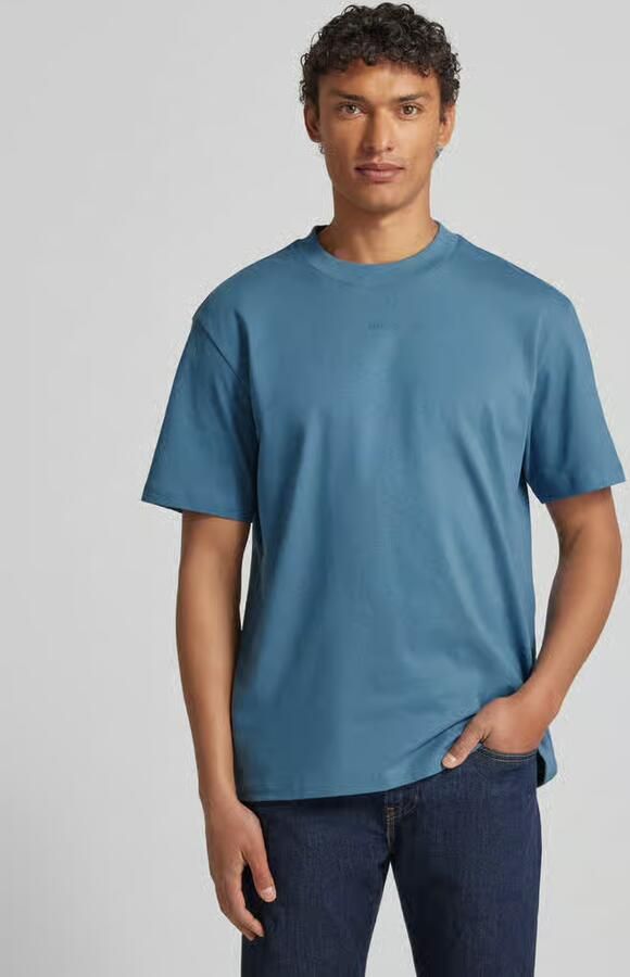 HUGO Relaxed fit T-shirt van puur katoen model 'DAPOLINO' - Foto 6