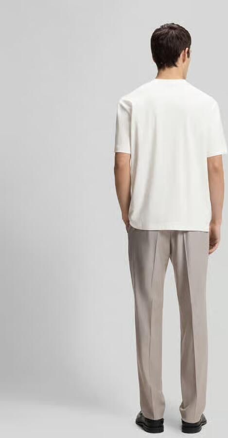 HUGO relaxed fit T-shirt van puur katoen model 'DARISE' - Foto 2