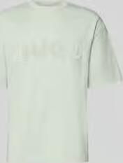 HUGO relaxed fit T-shirt van puur katoen model 'DINKEE'