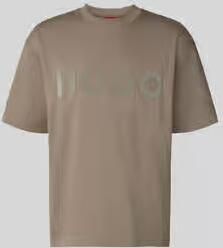 HUGO relaxed fit T-shirt van puur katoen model 'DINKEE'