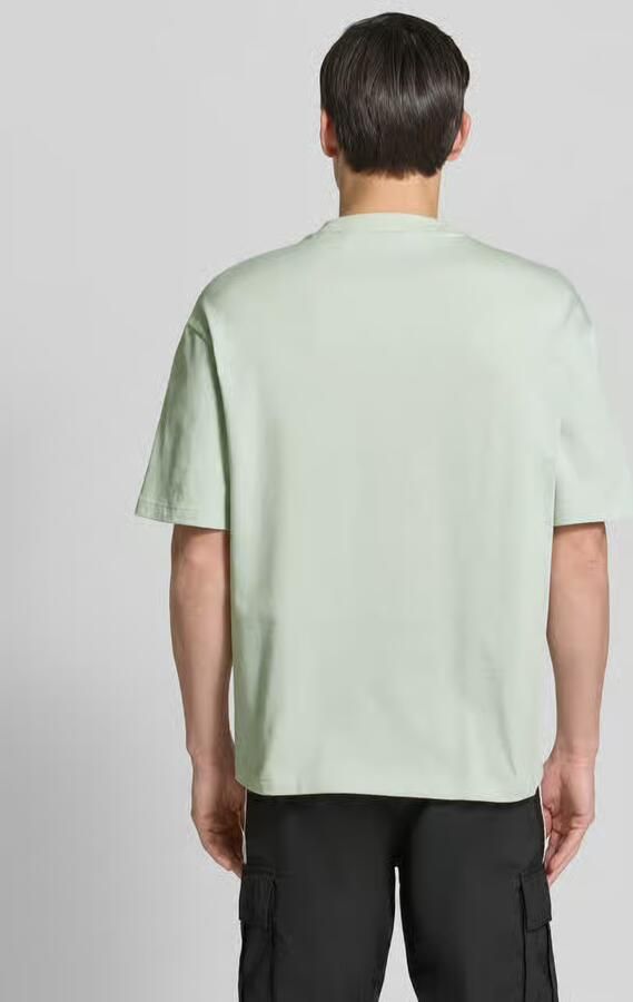 HUGO relaxed fit T-shirt van puur katoen model 'DINKEE' - Foto 2