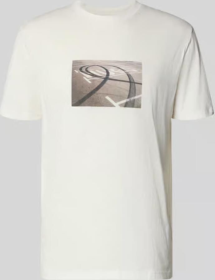 HUGO relaxed fit T-shirt van puur katoen model 'DOSTINO' - Foto 2