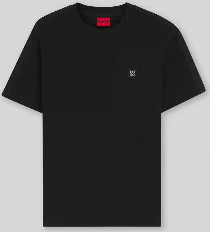 HUGO relaxed fit T-shirt van puur katoen model 'DROSTEE' - Foto 2