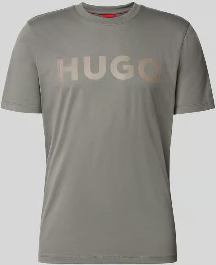 HUGO relaxed fit T-shirt van puur katoen model 'DULIVIO' - Foto 2