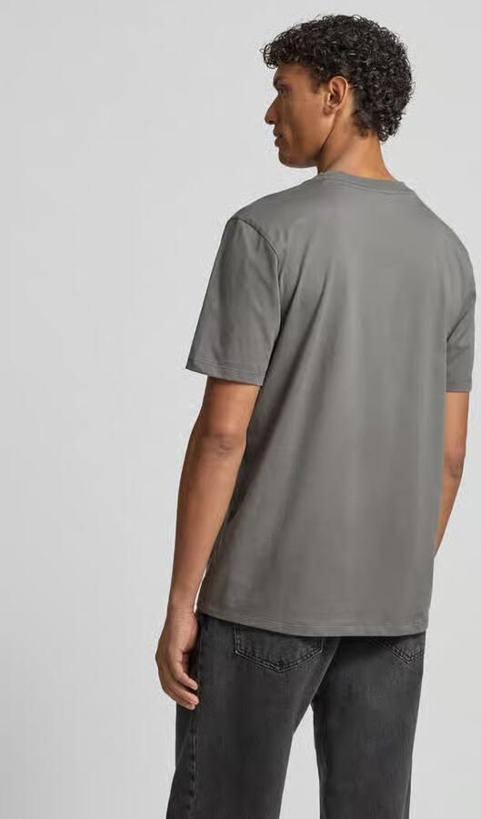 HUGO relaxed fit T-shirt van puur katoen model 'DULIVIO' - Foto 4