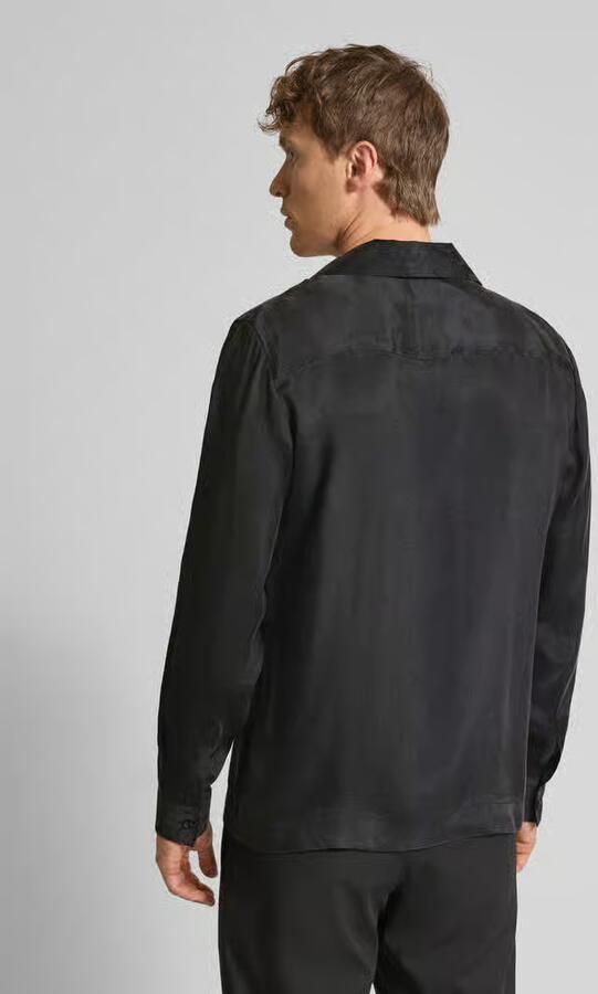 HUGO Relaxed fit vrijetijdsoverhemd met reverskraag model 'Espinone'