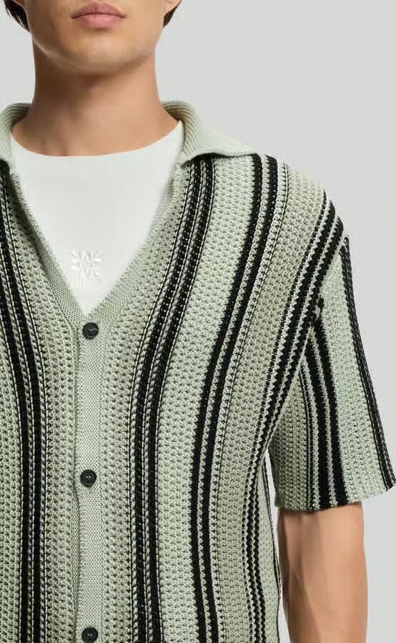 HUGO relaxed fit vrijetijdsoverhemd van knitwear model 'SEESORN' - Foto 2