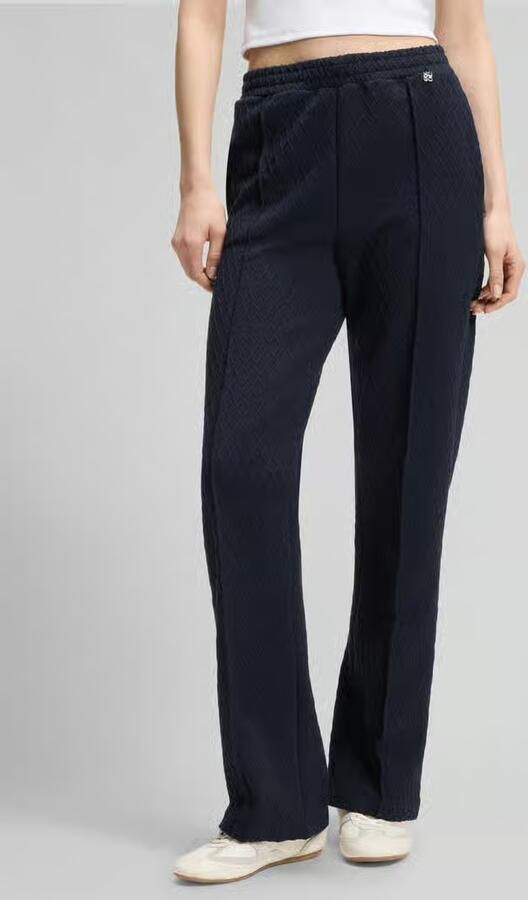 HUGO relaxed fit wijdte broek met logodetail model 'NADID' - Foto 2
