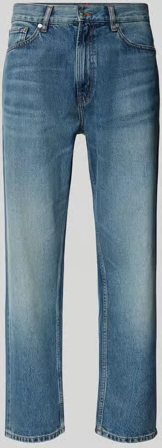 HUGO Relaxed tapered fit jeans in 5-pocketmodel model '838'