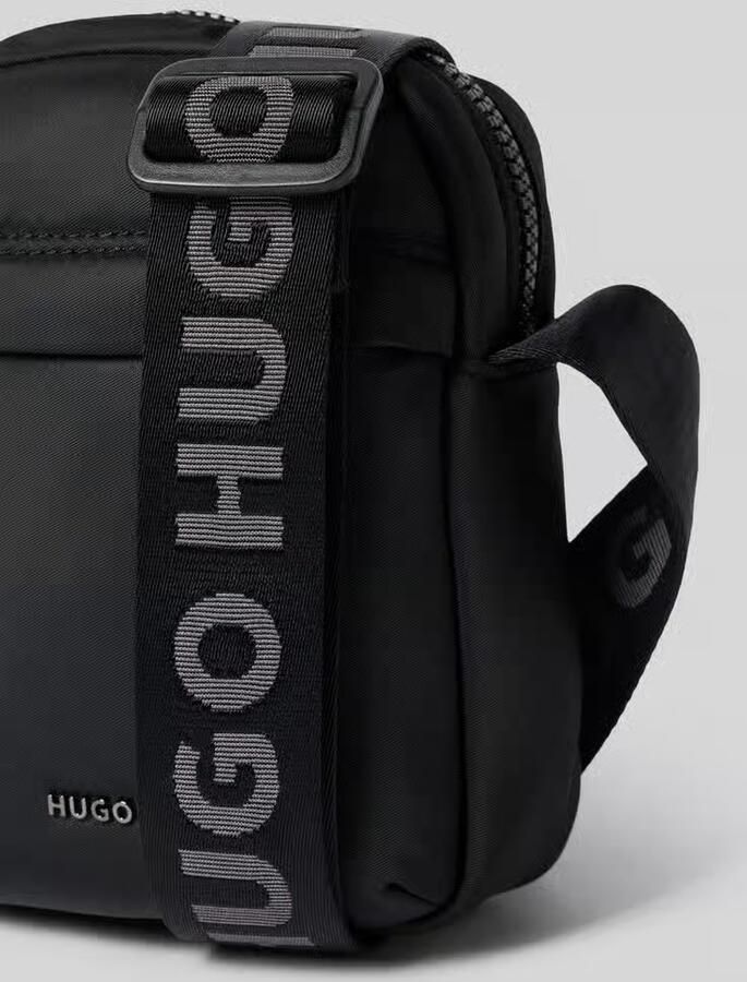 HUGO Rugzak met labelapplicatie model 'AYDEN_MONOSTRAP'