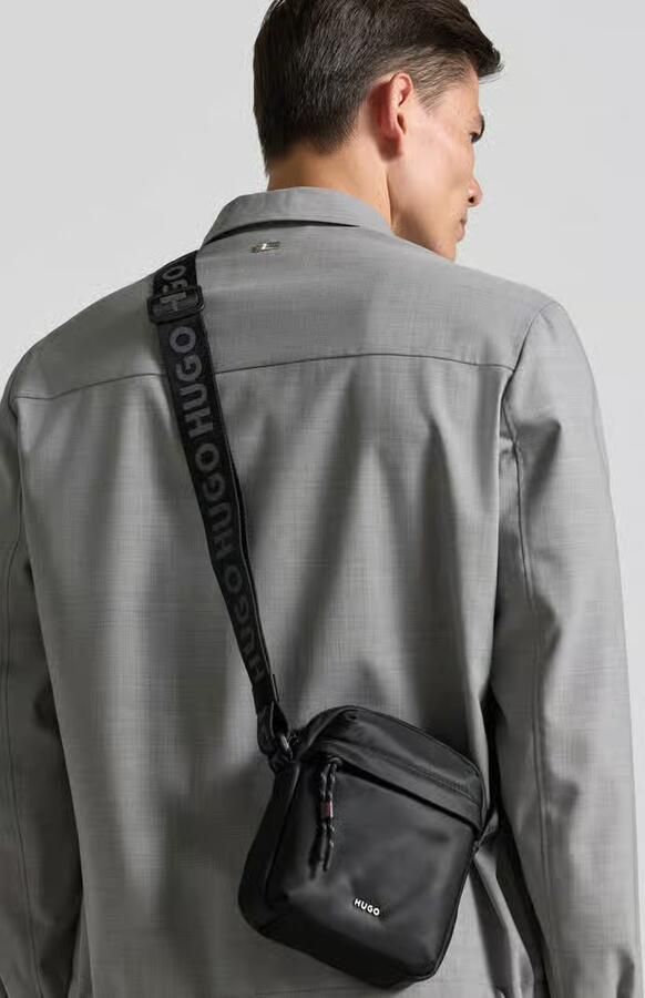 HUGO Rugzak met labelapplicatie model 'AYDEN_MONOSTRAP' - Foto 2