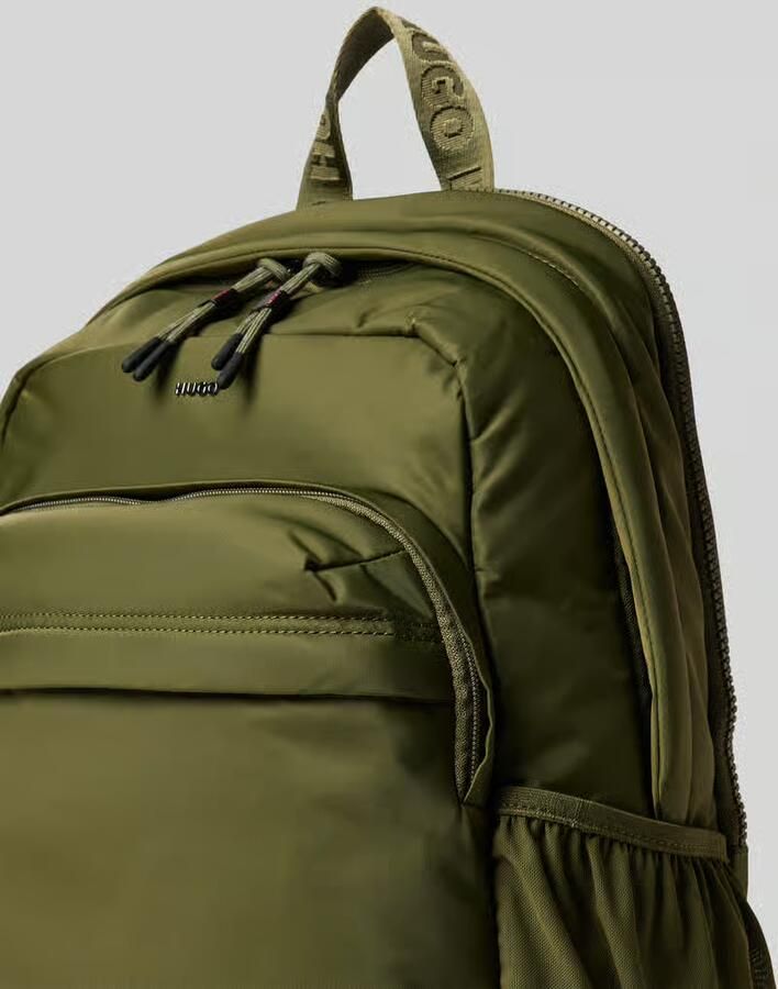HUGO Rugzakfunctie met labeldetail model 'AYDEN'