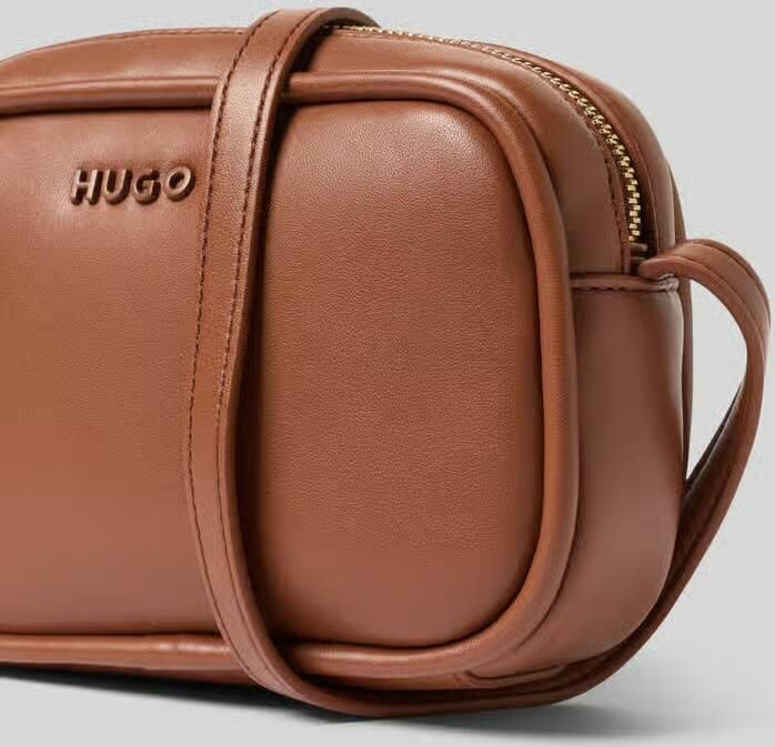 HUGO schoudertas in leerlook model 'JODI'