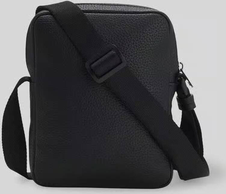 HUGO Schoudertas in Leerlook Model 'QUANTIC_NS ZIP' - Foto 3