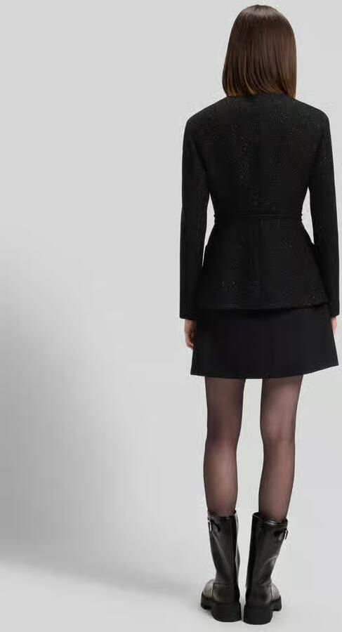 HUGO Shaped fit blazer van bouclé model 'AFRANZI'