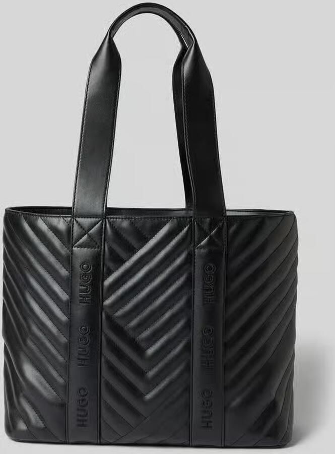 HUGO Shopper van kunstleer model 'BECKY QL_TOTE SM'