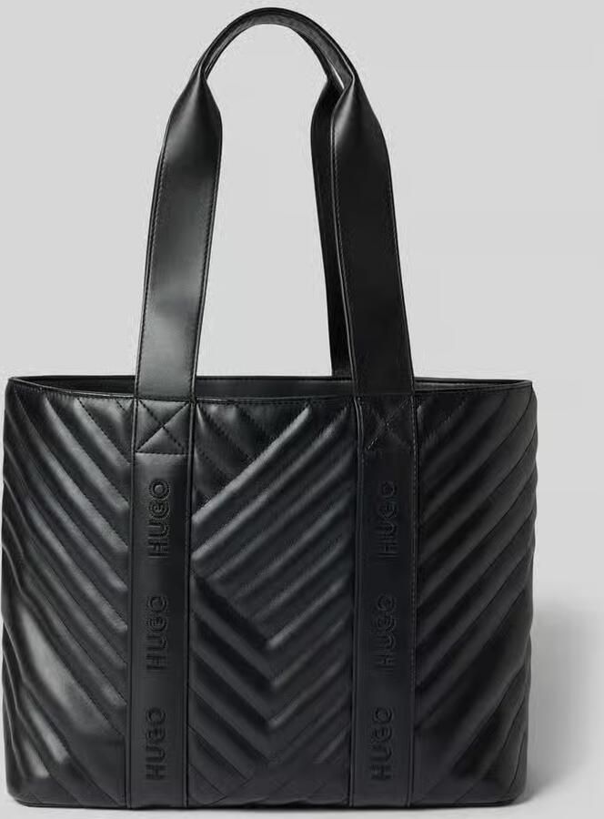 HUGO Shopper van kunstleer model 'BECKY QL_TOTE SM'