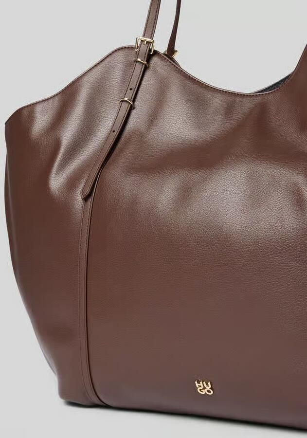 HUGO Shopper van leerlook model 'NEEKO PN_TOTE'