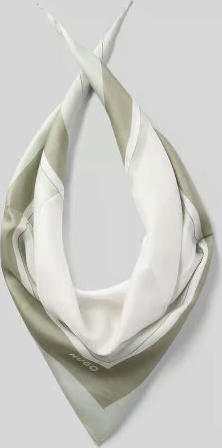 HUGO Sjaal van mix van viscose en zijde model 'BANDANA' - Foto 2