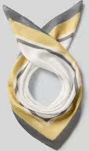 HUGO Sjaal van mix van viscose en zijde model 'BANDANA'