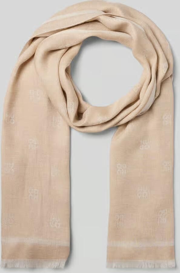 HUGO Sjaal van pure viscose model 'LASO'