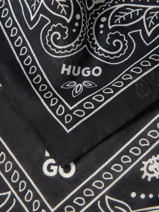 HUGO Bandana van puur katoen in set van 2 model '2BANDANA' - Foto 2