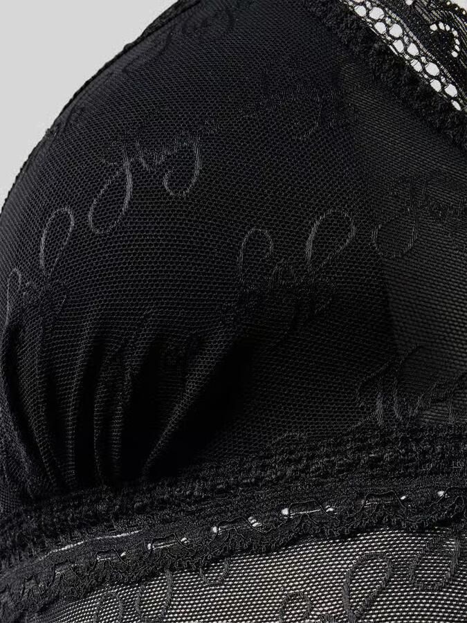 HUGO skinny fit body met all-over motief model 'LACY BODYSUIT'