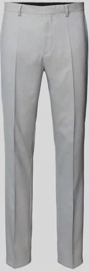 HUGO Skinny fit pantalon met wol model 'HESTEN253X'