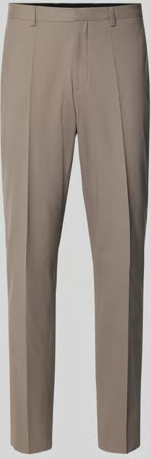 HUGO skinny fit pantalon van wolmix model 'HESTEN253X' - Foto 2