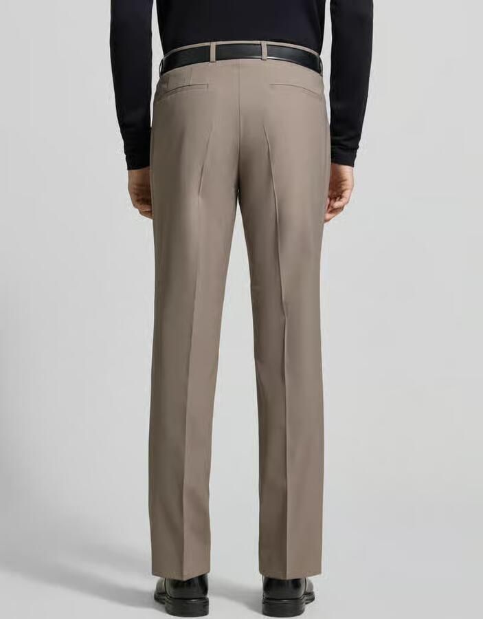 HUGO skinny fit pantalon van wolmix model 'HESTEN253X' - Foto 2