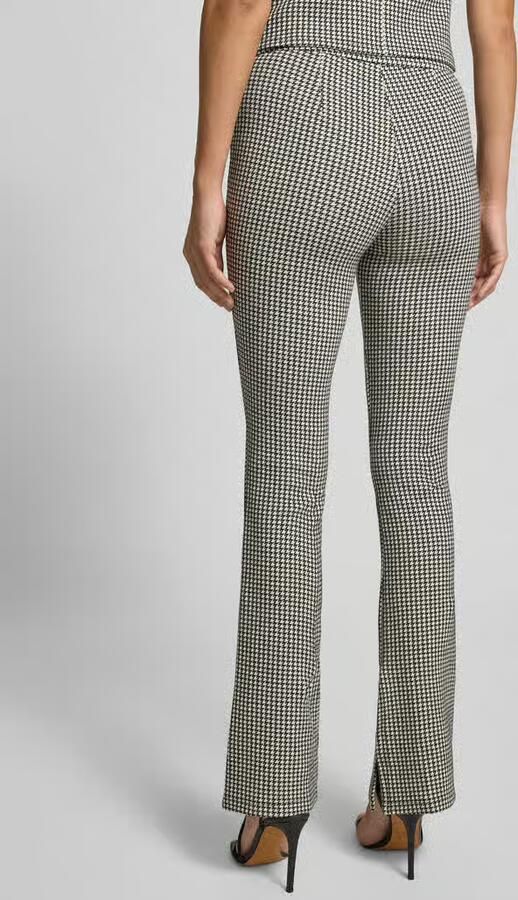 HUGO Slim fit bell bottom van een mix van katoen en viscose model 'NAROSETTA' - Foto 3