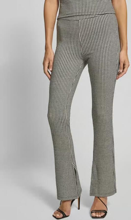 HUGO Slim fit bell bottom van een mix van katoen en viscose model 'NAROSETTA' - Foto 2