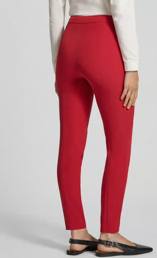 HUGO Slim fit broek met haakjessluiting model 'HAGONIA-1'